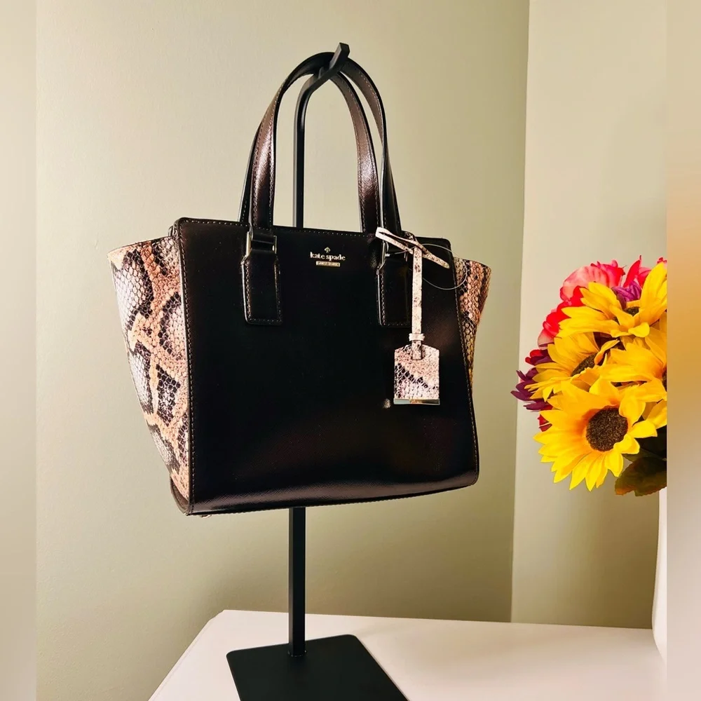 NWT ♠️ Kate Spade ♠️ BRAND NEW ✨ Cameron Street Small Snake Hayden Satchel